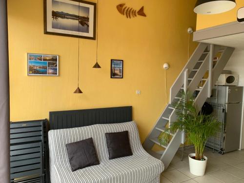 Appt T2, Piscine, la Plage à 130m! Parking privé clos, Lave-linge, Lave-vaisselle, Draps, Linge et Ménage inclus!, Palavas-les-Flots (fotografie 6)