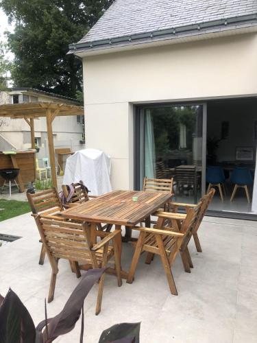 House with garden - terrace - Barbecue - Location saisonnière - Saint-Avé