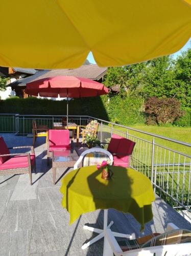 Balcony/terrace, Haus Amalia in Weissenbach