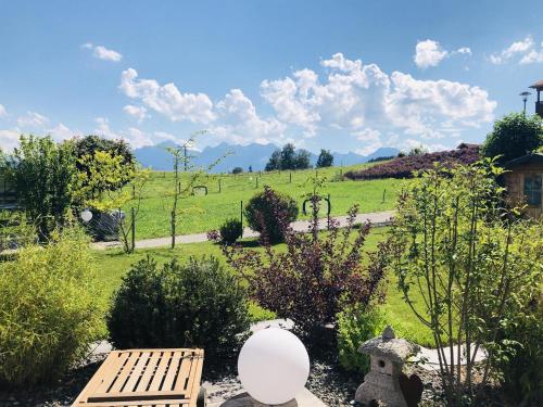 Kilátás, Ferienwohnung Vivien in Rieden am Forggensee