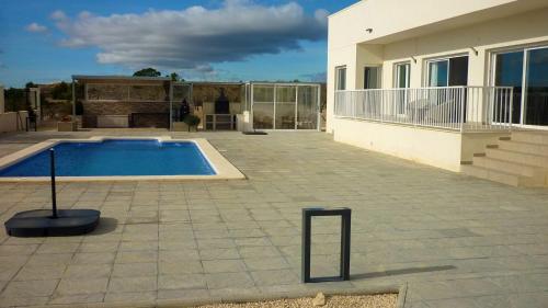  3 bedrooms villa with shared pool enclosed garden and wifi at Abanilla in Macisvenda