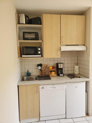 Résidence les aloès T2 , idéal 2 adultes 2 enfants à 2 minutes de la mer 5