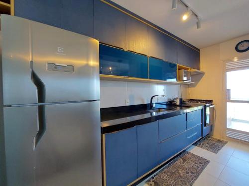 Kitchen, Apto Vista-Mar - Enseada, Guaruja near Bill E Pepa