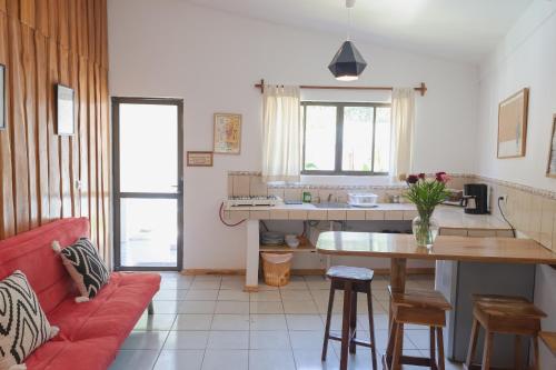 Kitchen, Maoritsio Garden Studios in Santa Teresa