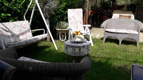  Il giardino del borgo in Rocca Cilento