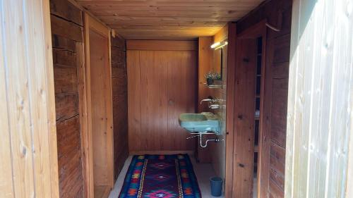 Fürdőszoba, Chalet ALPEN LOTUS in Innertkirchen