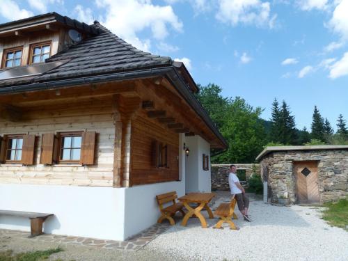 Balkons/terase, Almhütte - Schwaig (Almhutte - Schwaig) in Eberstein