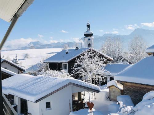Kilátás, Ferienwohnung Vivien in Rieden am Forggensee