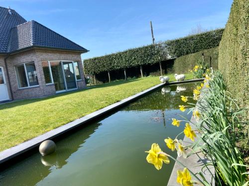 Ruime vakantiewoning tot 14pers. met jacuzzi & zwemvijver