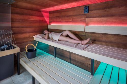 Sauna, Hi5-Hotel Seiersberg in Graz Suburbs