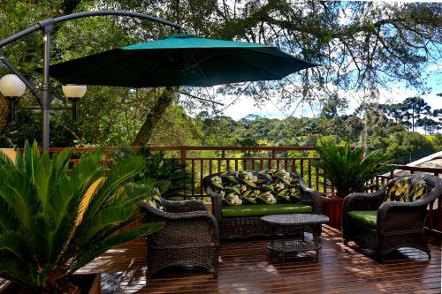 Balcony/terrace, Lagos da Montanha in Gramado