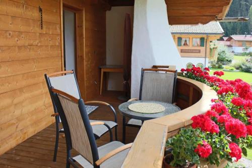 Kilátás, Ferienwohnung Sonja in Elmen