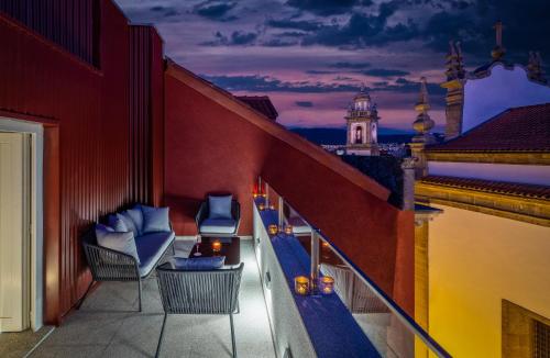 Balkon/terasa, Hotel Moon & Sun Braga in Braga