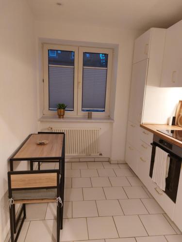 廚房, Hyggelige und zentrale Eigentumswohnung in 羅斯托克市中心