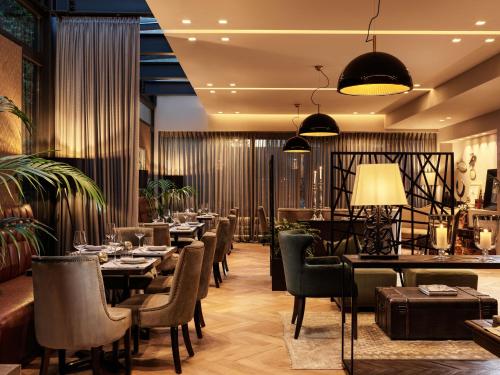餐廳, 吉利法達海景酒店 (Sea View Glyfada Hotel) in 吉利法達 - 沃拉