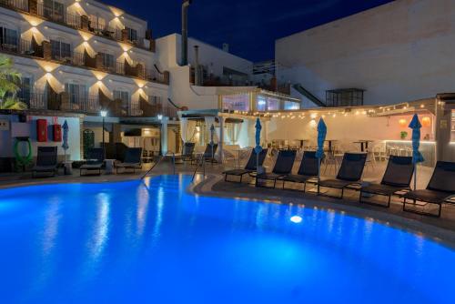 Piscina, Hotel Boutique Sibarys - Adults Recommended in Nerja