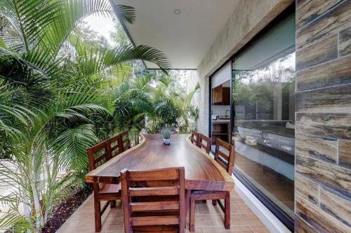 Contemporary poolside Condo, Wi-Fi - Paraiso Kaanal 101, Tulum (Foto 5)