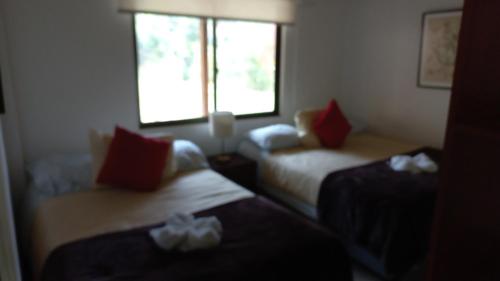 1 double bed, 1 twin bed