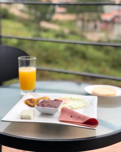 餐飲服務, Hotel Boutique Los Pinos in 科潘省聖羅莎