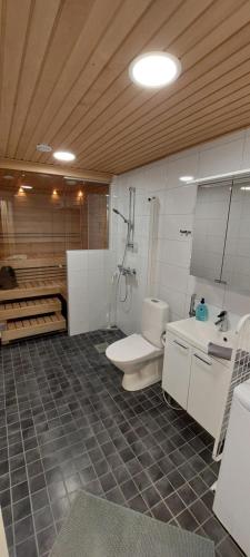 Vannas istaba, Apartment Kauppatie, kolmelle in Korsholm