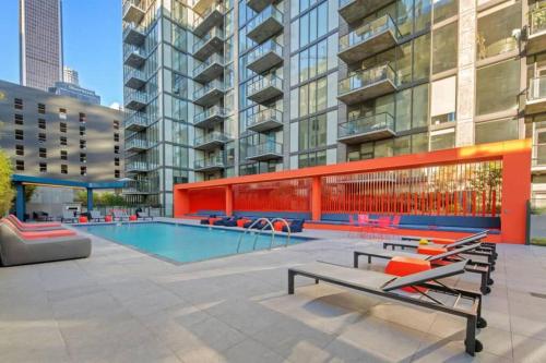 Top Floor High Rise 3 Bed DTLA Skyscraper Penthouse, Los Angeles