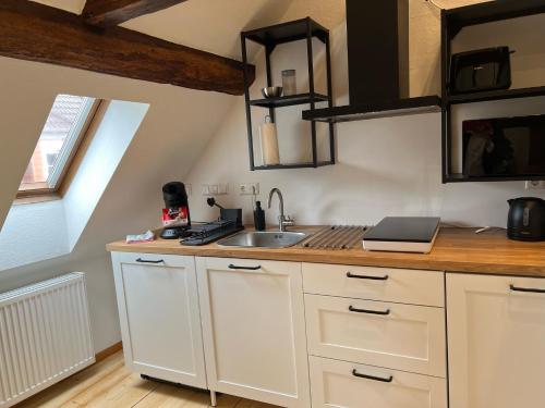 廚房, Hideaway im Odenwald nahe Heidelberg in 埃伯巴赫