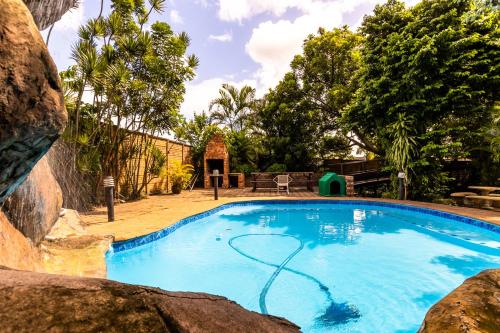 Swimming pool, Nyathi Lodge in Richards Bay