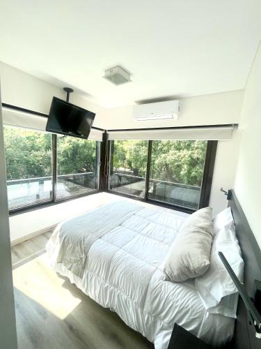 1 double bed