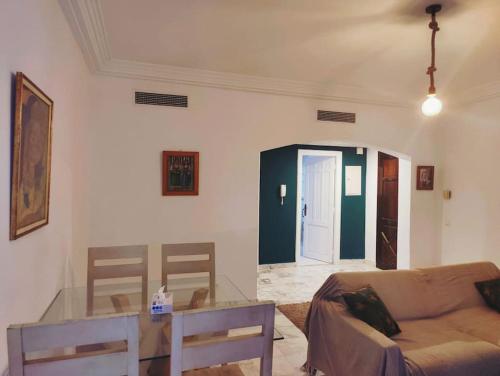 Comfy appartement with two bed rooms and sea view in La Marsa