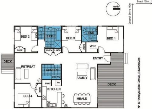 8 Honeysuckle Grove Silverleaves in ซิลเวอร์ลีฟส์