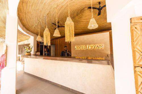 Lobby, Hotel Royam in Saly