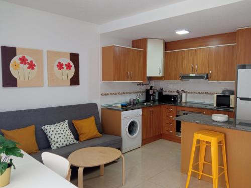 kuhinja, PEDRUCHO POINT, menor sea & mediterranean sea views in Las Antillas