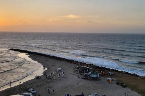 Cartagena's Sunset Beachfront Paraiso