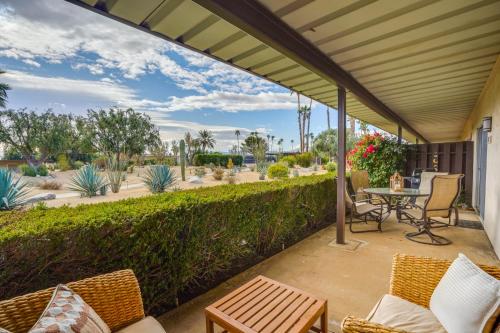 B&B Borrego Springs - Borrego Springs Vacation Rental Patio and Gas Grill - Bed and Breakfast Borrego Springs