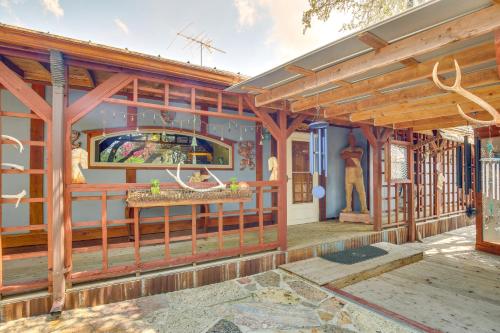 Kerrville Vacation Rental with Colorful Courtyard! in Kerrville, USA