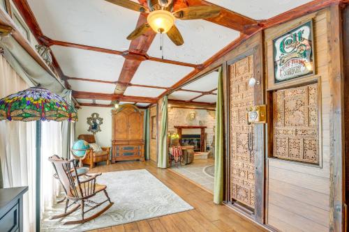 Kerrville Vacation Rental with Colorful Courtyard! in Kerrville, USA