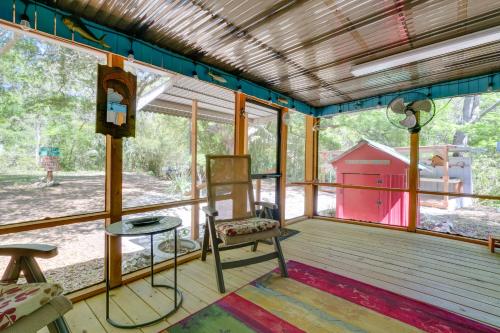 Fire Pit and Boat Dock Peaceful Dunnellon Cabin! in Hernando 