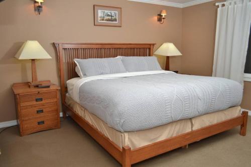 Condo 4 with AC Sauna and Hot tub Slopeside in the Winter in Killington, USA