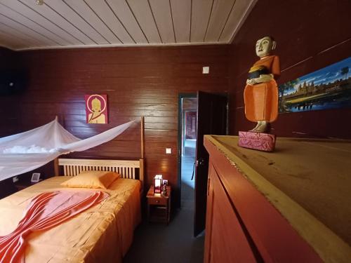 1 double bed