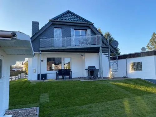 Land in Sicht in Maasholm, Deutschland