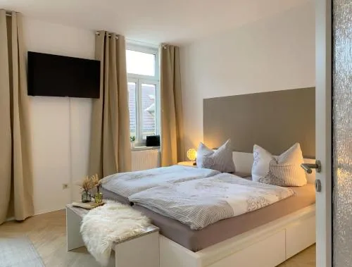 Elbnahe Ferienwohnung mit 2 Schlafzimmern in Coswig, Deutschland