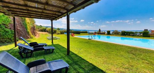 Jardín, Agriturismo Le Vigne in San Casciano Dei Bagni