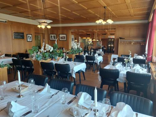 Restaurante, Alpenblick Ferenberg Bern in Berna