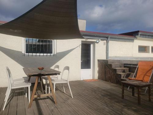 Létesítmények, Studio Buena Vista avec terrasse sur jardin in Bron
