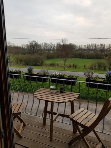 Балкон, Ferienwohnung Niederrhein in Везель