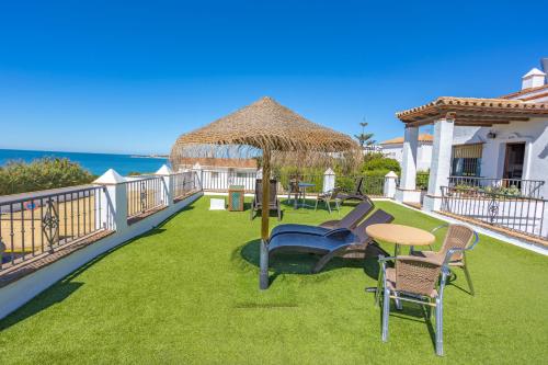 Erkély/terasz, 25 négyzetméteres, 1 hálószobás Apartman 1 fürdőszobával Fuente del Gallo Beach területén (Apartamentos El Roqueo) in Fuente del Gallo Beach