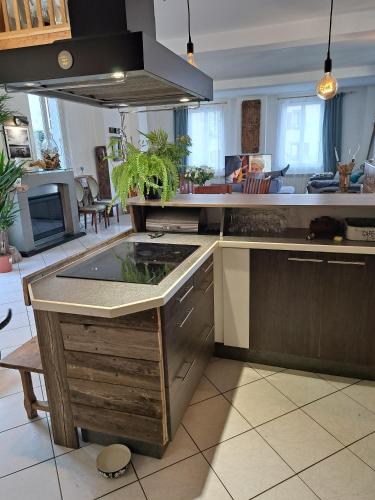 GÎTE REDROOSTER HOME - 160m2, 4 ch, 2 sdb, fibre, parking, sauna, bain à remous (GITE REDROOSTER HOME - 160m2, 4 ch, 2 sdb, fibre, parking, sauna, bain a remous) in Theys