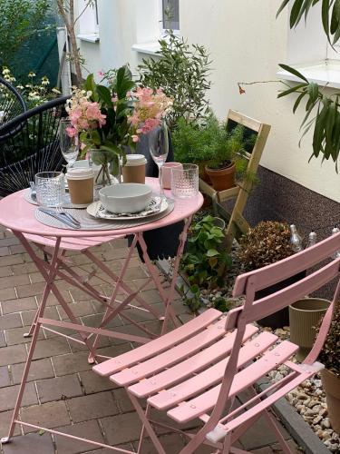陽台/露台, Apartmány Mia Valtice (Apartmany Mia Valtice) in 華爾蒂察