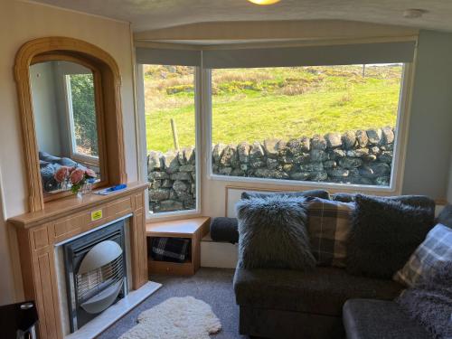 Ramshaw view static caravan