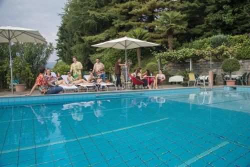 Hotel Vezia in Lugano, Schweiz